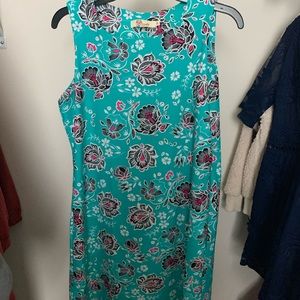 Lilly Pulitzer style summer dress